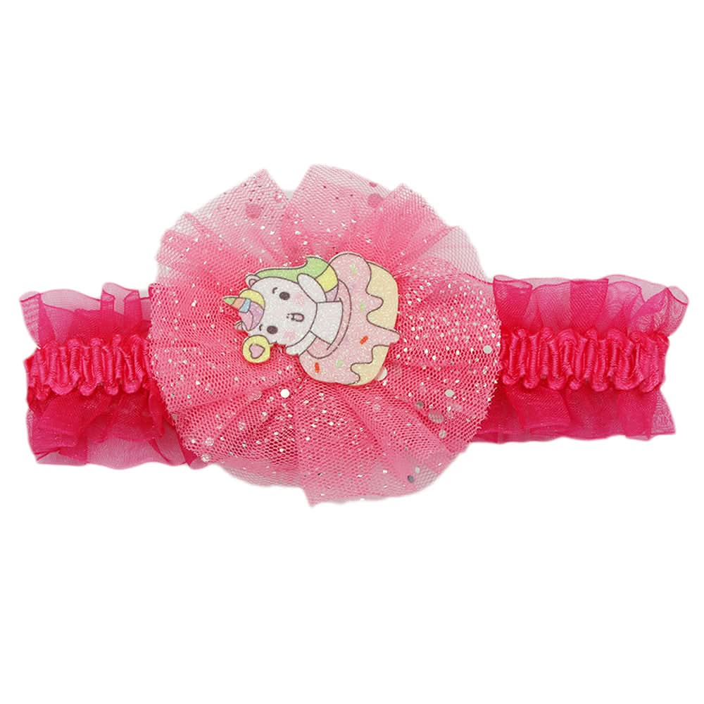 Newborn Girl Matha Patti - Dark Pink, Kids, Hair Accessories, Chase Value, Chase Value