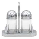 Acrylic Salt & Pepper 2 Piece Set - Silver, Home & Lifestyle, Storage Boxes, Chase Value, Chase Value