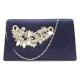 Women's Clutch K-2092 - Navy Blue, Women, Clutches, Chase Value, Chase Value