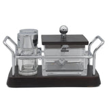 Acrylic 3 Piece Condiment Set - White, Home & Lifestyle, Storage Boxes, Chase Value, Chase Value