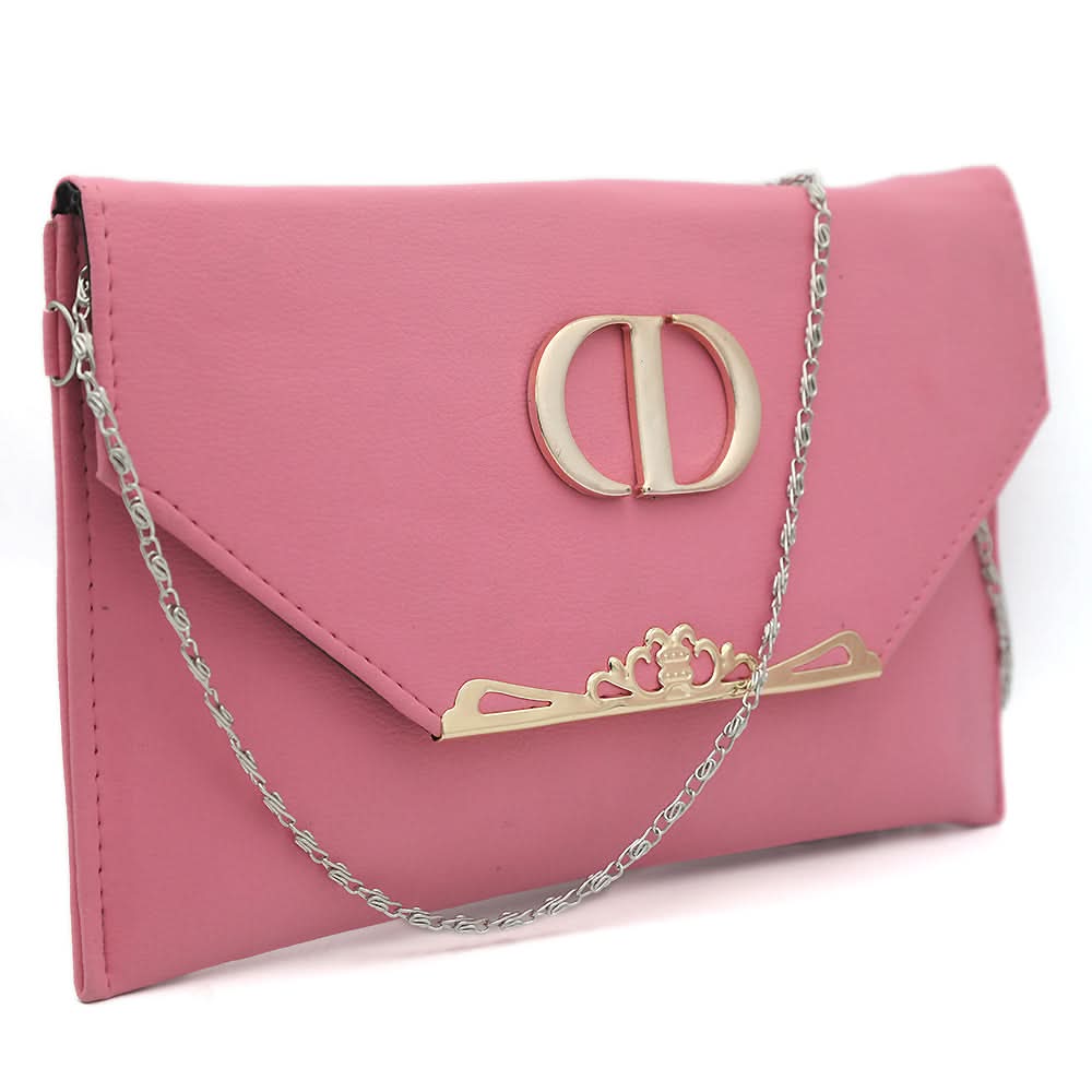 Women's Clutch K-2046 - Pink, Women, Clutches, Chase Value, Chase Value