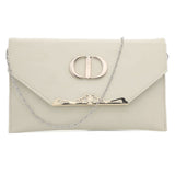 Women's Clutch K-2046 - Off White, Women, Clutches, Chase Value, Chase Value
