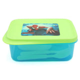 Hanoo Lunch Box JZ-696 - Green, Kids, Tiffin Boxes And Bottles, Chase Value, Chase Value