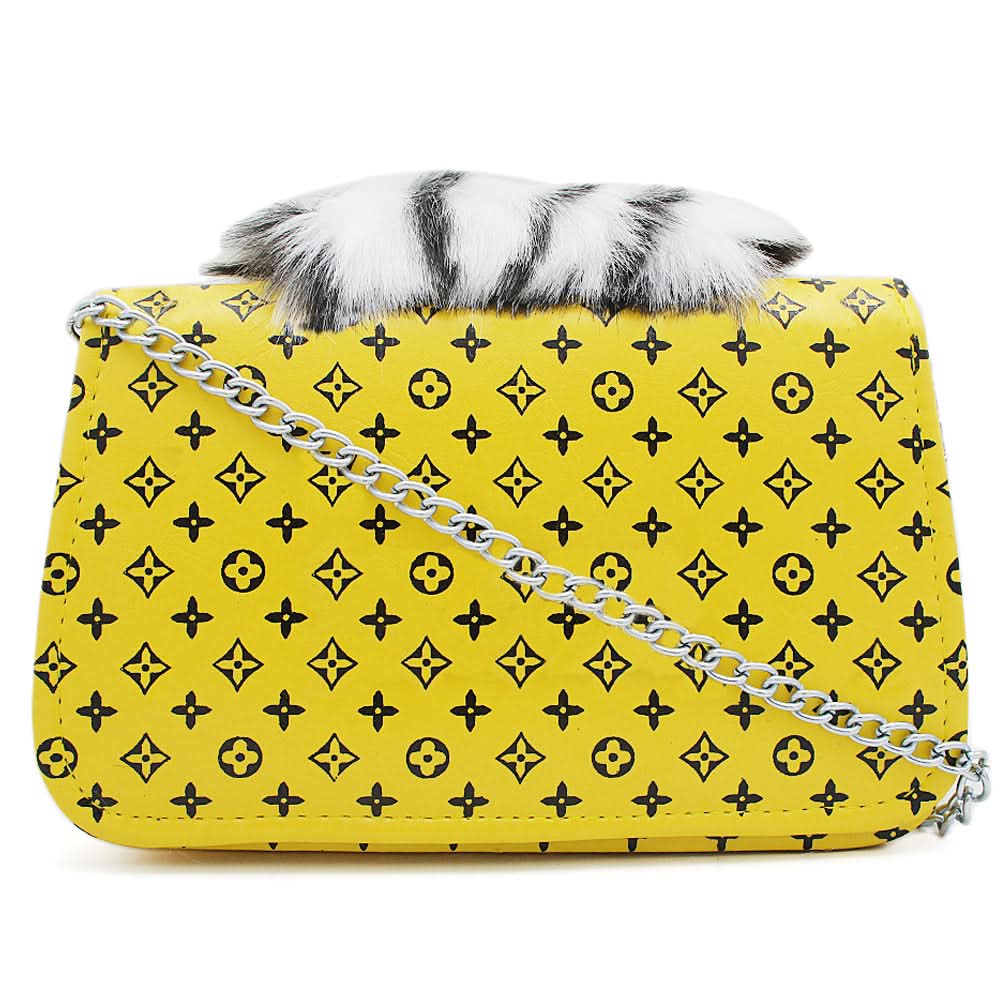 Women Shoulder Bag 9159 - Yellow, Women, Bags, Chase Value, Chase Value