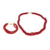 Girls Mala Maroon - A, Kids, Jewellery Sets, Chase Value, Chase Value