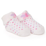 Newborn 2Pcs Booties - D, Kids, Newborn Caps, Shoes & Socks, Chase Value, Chase Value