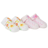 Newborn 2Pcs Booties - D, Kids, Newborn Caps, Shoes & Socks, Chase Value, Chase Value
