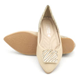 Girls Pumps M992-331 - Beige, Kids, Pump, Chase Value, Chase Value