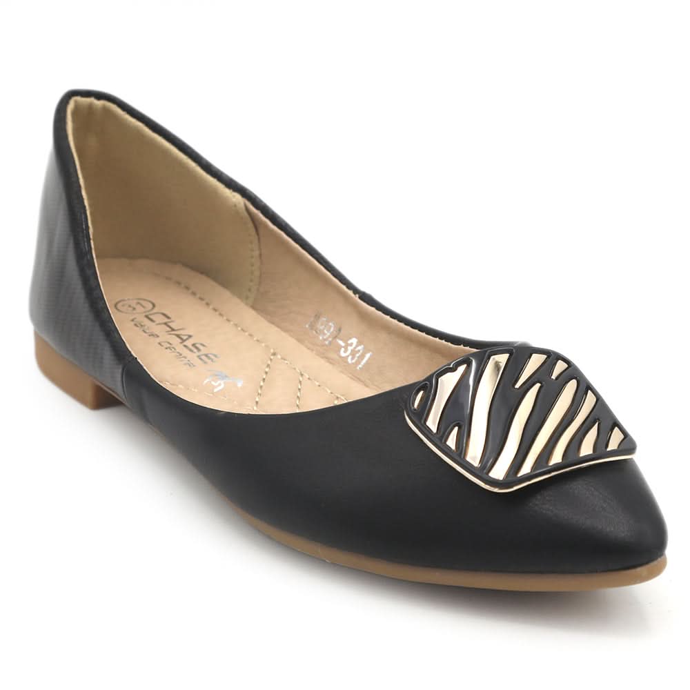 Girls Pumps M992-331 - Black, Kids, Pump, Chase Value, Chase Value