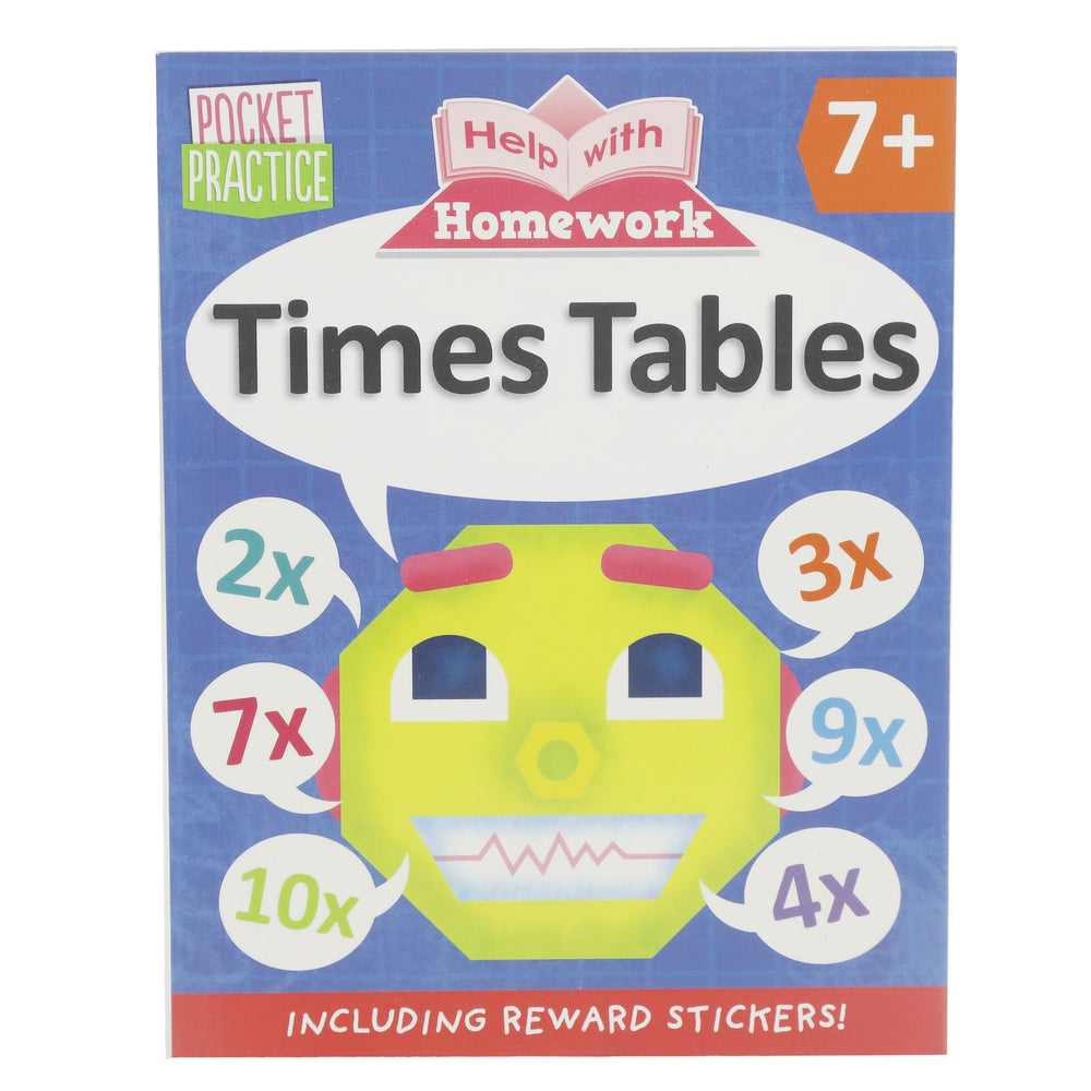 Pocket Practice Time Tables, Kids, Kids Educational Books, 3 to 6 Years, Chase Value
