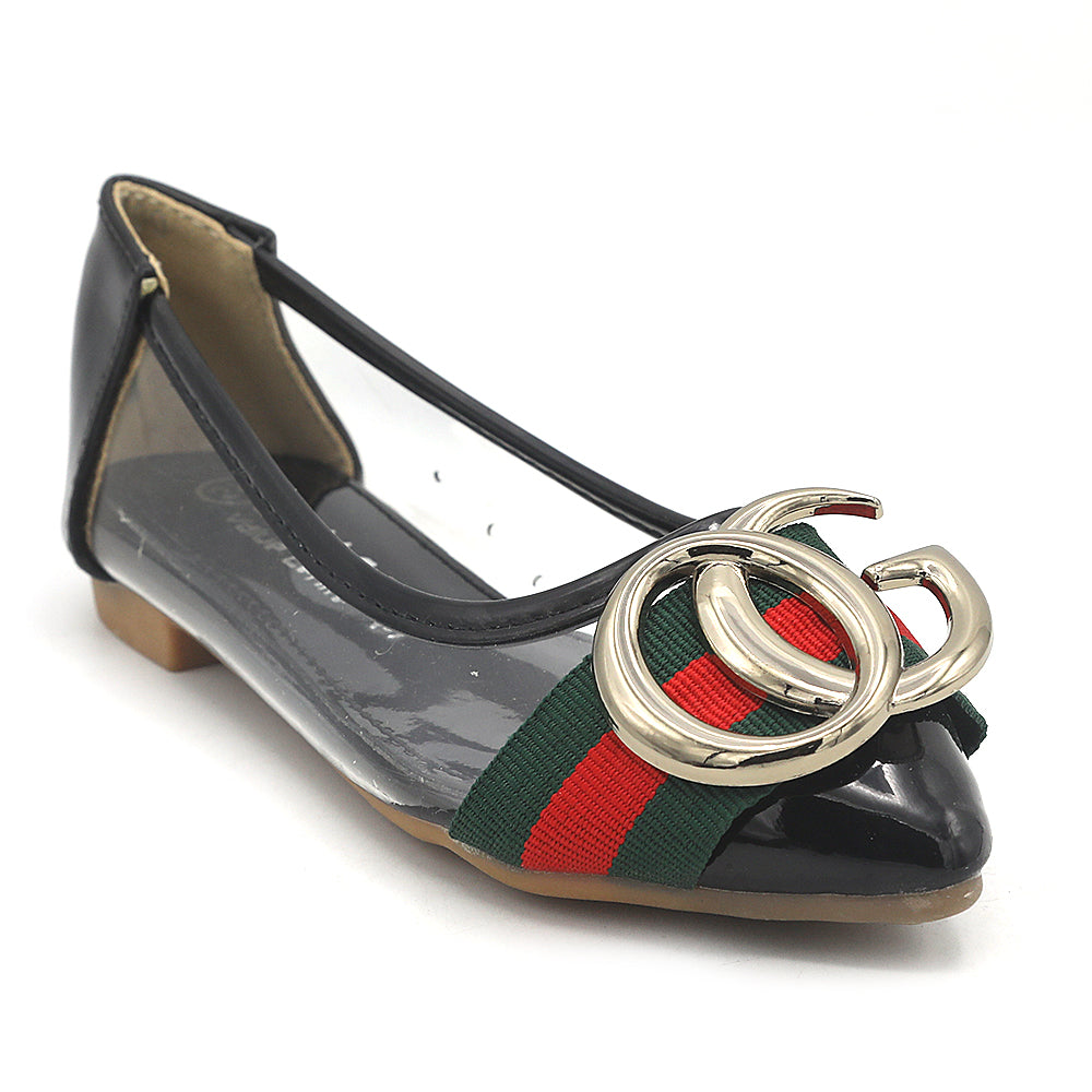 Girls Pumps S992-200 - Black, Kids, Pump, Chase Value, Chase Value