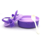 Hunter Lunch Box With Spoon - Purple, Kids, Tiffin Boxes And Bottles, Chase Value, Chase Value