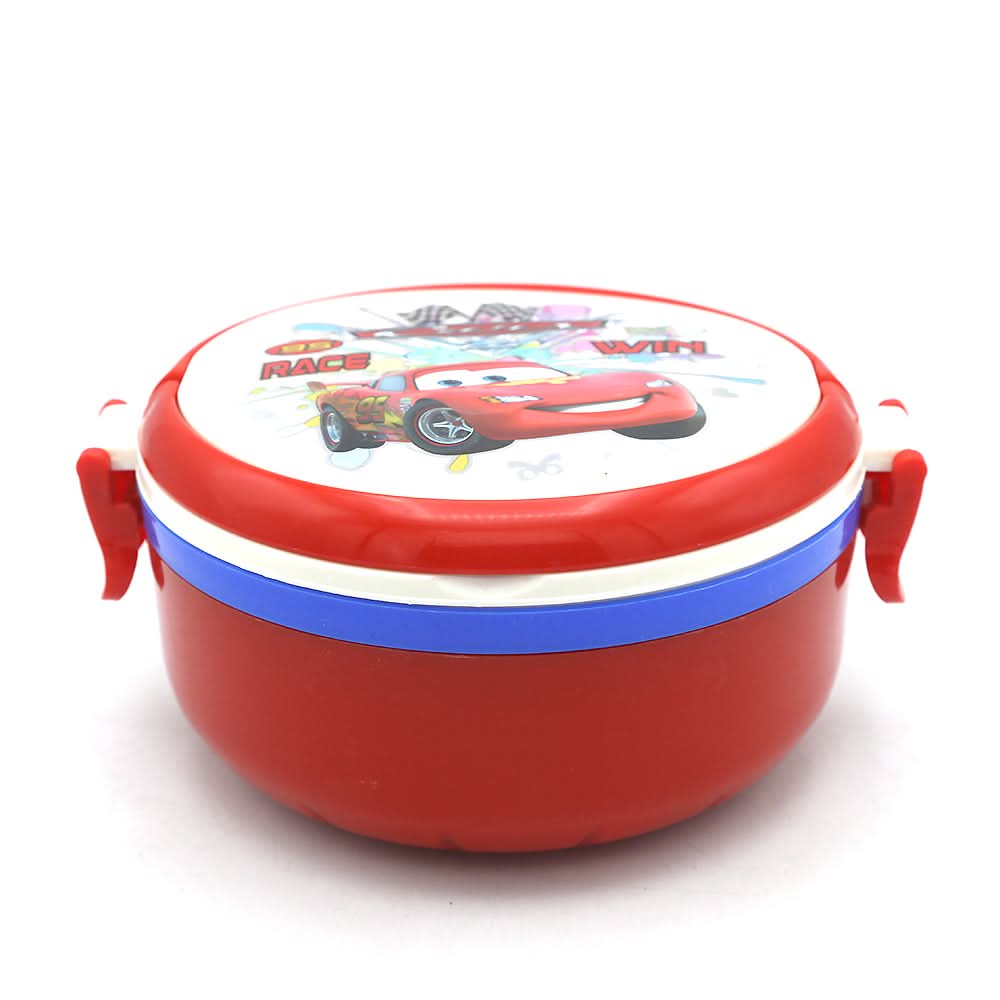 Joy Lunch Box With Spoon - Red, Kids, Tiffin Boxes And Bottles, Chase Value, Chase Value