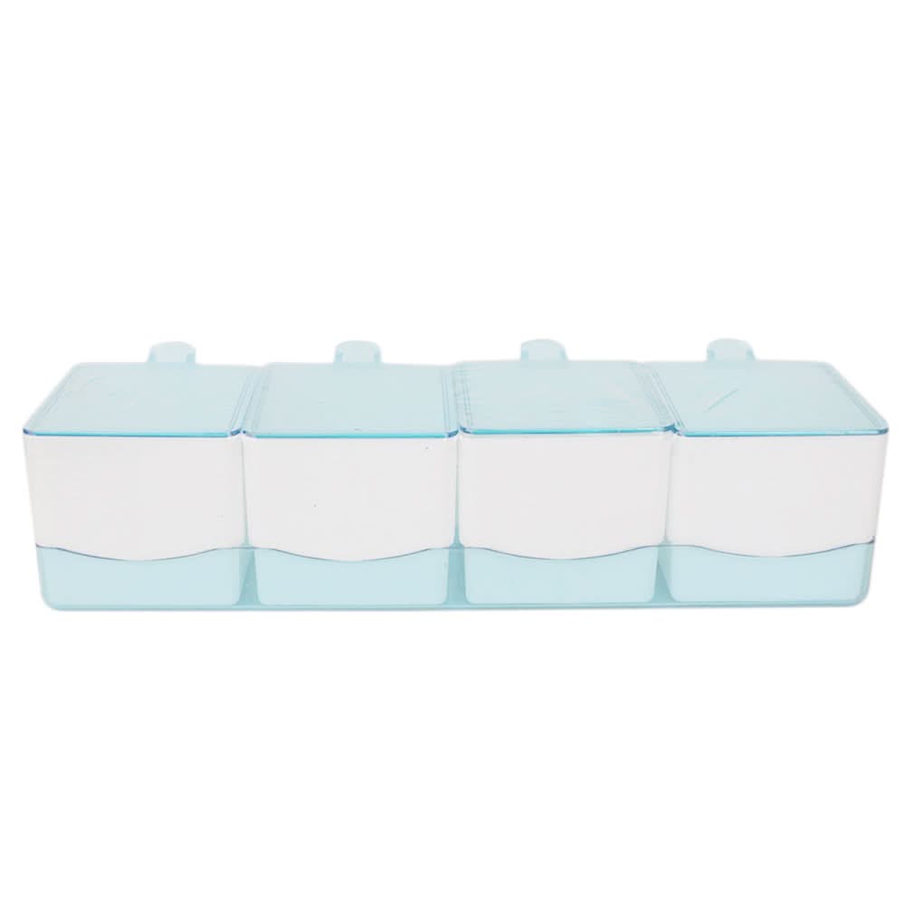 Spice Box 4 case - Cyan, Home & Lifestyle, Storage Boxes, Chase Value, Chase Value