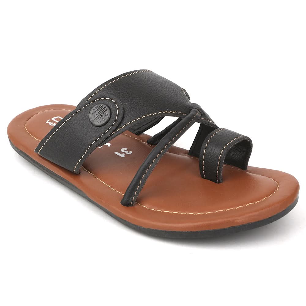 Boys Slipper - Black, Boys Slippers, Chase Value, Chase Value