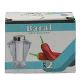 Baral Salt & Paper Mix 2Pc - White, Home & Lifestyle, Kitchen Tools And Accessories, Chase Value, Chase Value