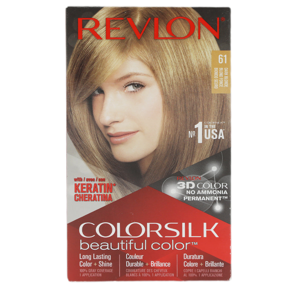 Revlon ColorSilk 61 Dark Blonde, Beauty & Personal Care, Hair Colour, Revlon, Chase Value