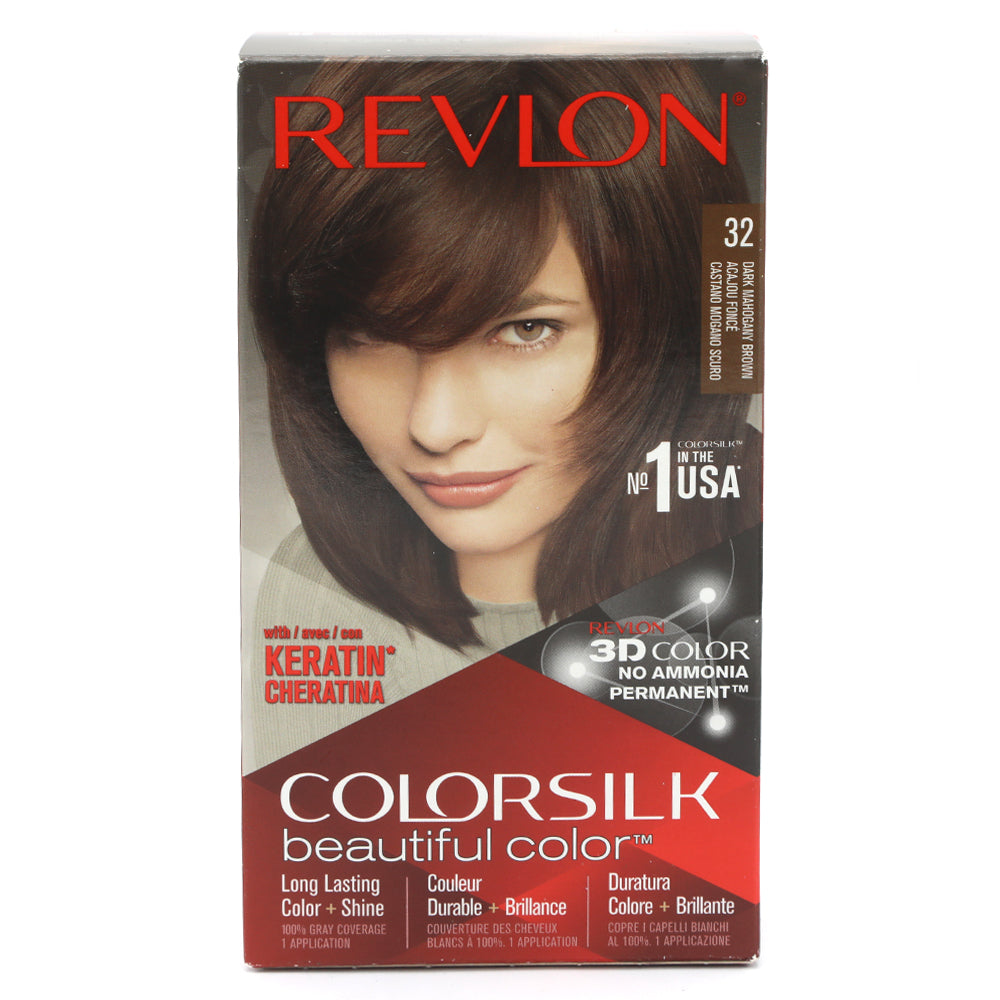 Revlon Face Color 32 Dark Mahogany Brown, Beauty & Personal Care, Hair Colour, Revlon, Chase Value