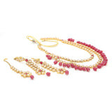 Women's Casting Jewellery Set - Maroon, Women, Jewellery Set, Chase Value, Chase Value