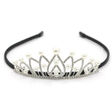 Crown Hair Band - Silver, Women Hair & Head Jewellery, Chase Value, Chase Value