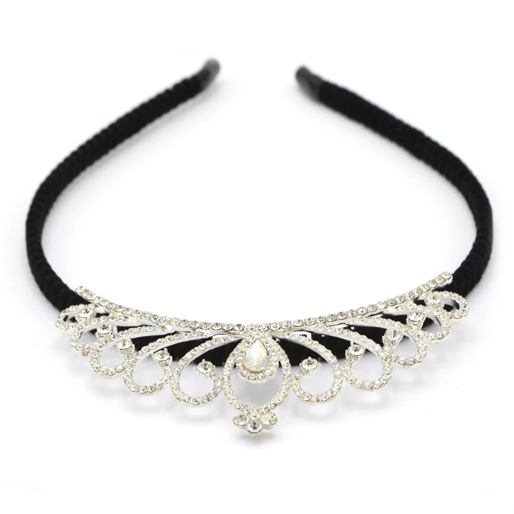 Crown Hair Band - Silver, Women Hair & Head Jewellery, Chase Value, Chase Value