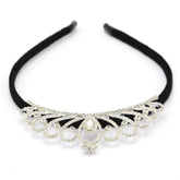 Crown Hair Band - Silver, Women Hair & Head Jewellery, Chase Value, Chase Value