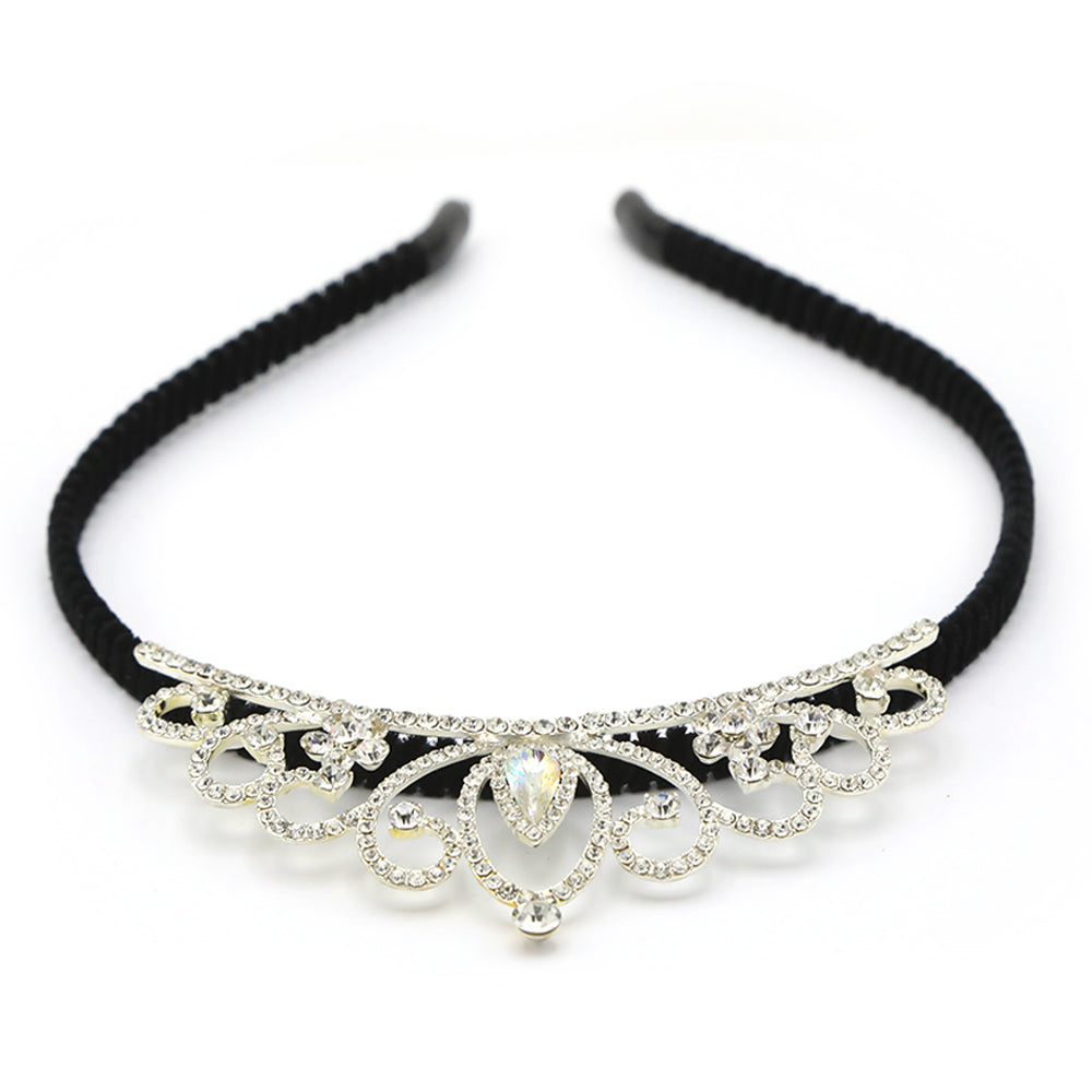 Crown Hair Band - Silver, Women Hair & Head Jewellery, Chase Value, Chase Value