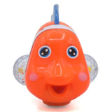 Clownfish Multifunctional Electric Toy - Orange, Kids, Battery Operated Toys, Chase Value, Chase Value