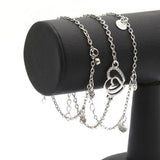 Womens 3Pc Bracelets - Silver - A, Women, Bangles & Bracelets, Chase Value, Chase Value