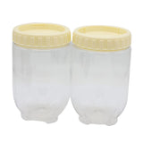 Top Lock Jar 2 Pcs - 2 - Fawn, Home & Lifestyle, Storage Boxes, Chase Value, Chase Value