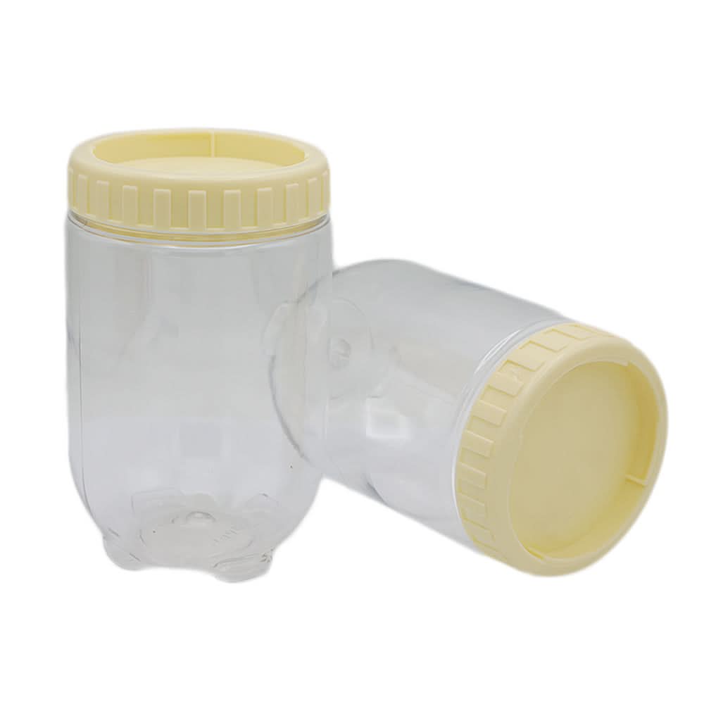 Top Lock Jar 2 Pcs - 2 - Fawn, Home & Lifestyle, Storage Boxes, Chase Value, Chase Value