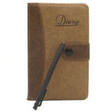 Notebook With Pen Medium 7260 - Brown, Kids, Notebooks And Diaries, Chase Value, Chase Value