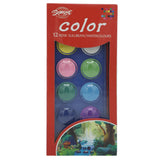 Water Cake Color 27 Mm 12 Color 1227 - Multi, Kids, Pencil Boxes And Stationery Sets, Chase Value, Chase Value