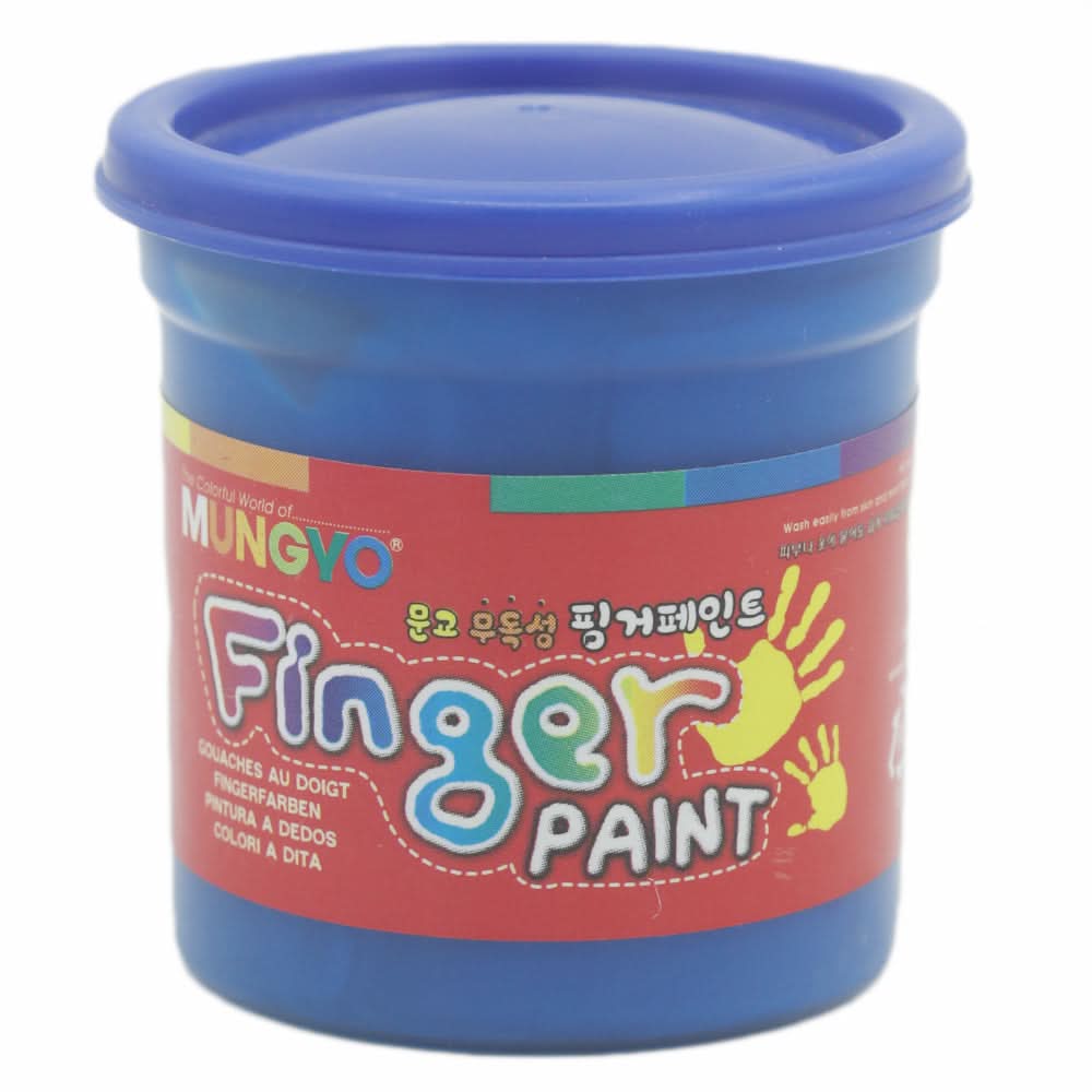 Finger Paint Set (MFP-8AJ) - Royal Blue, Kids, Pencil Boxes And Stationery Sets, Chase Value, Chase Value