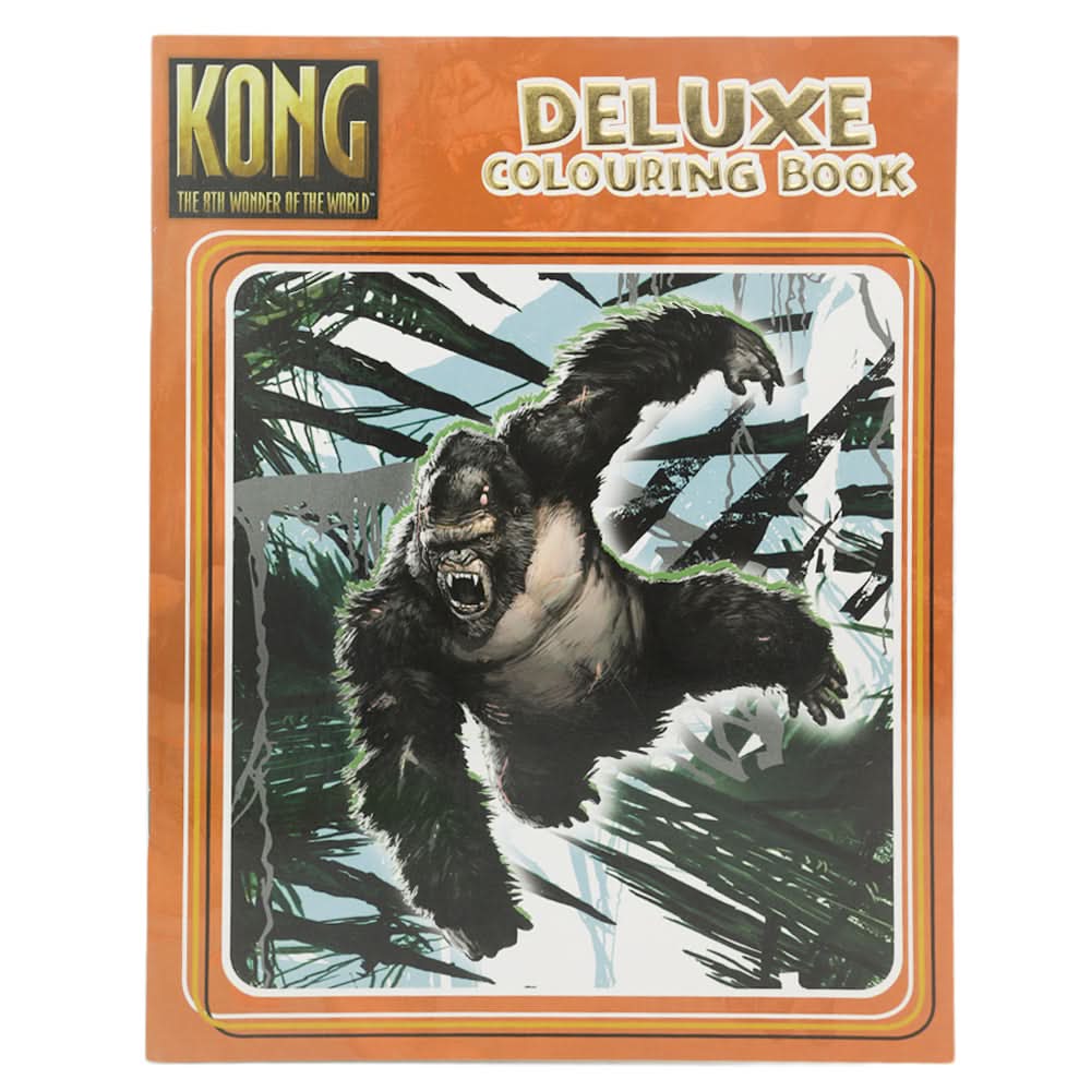 Delux Colouring Book Kong, Kids, Kids Colouring Books, 3 to 6 Years, Chase Value