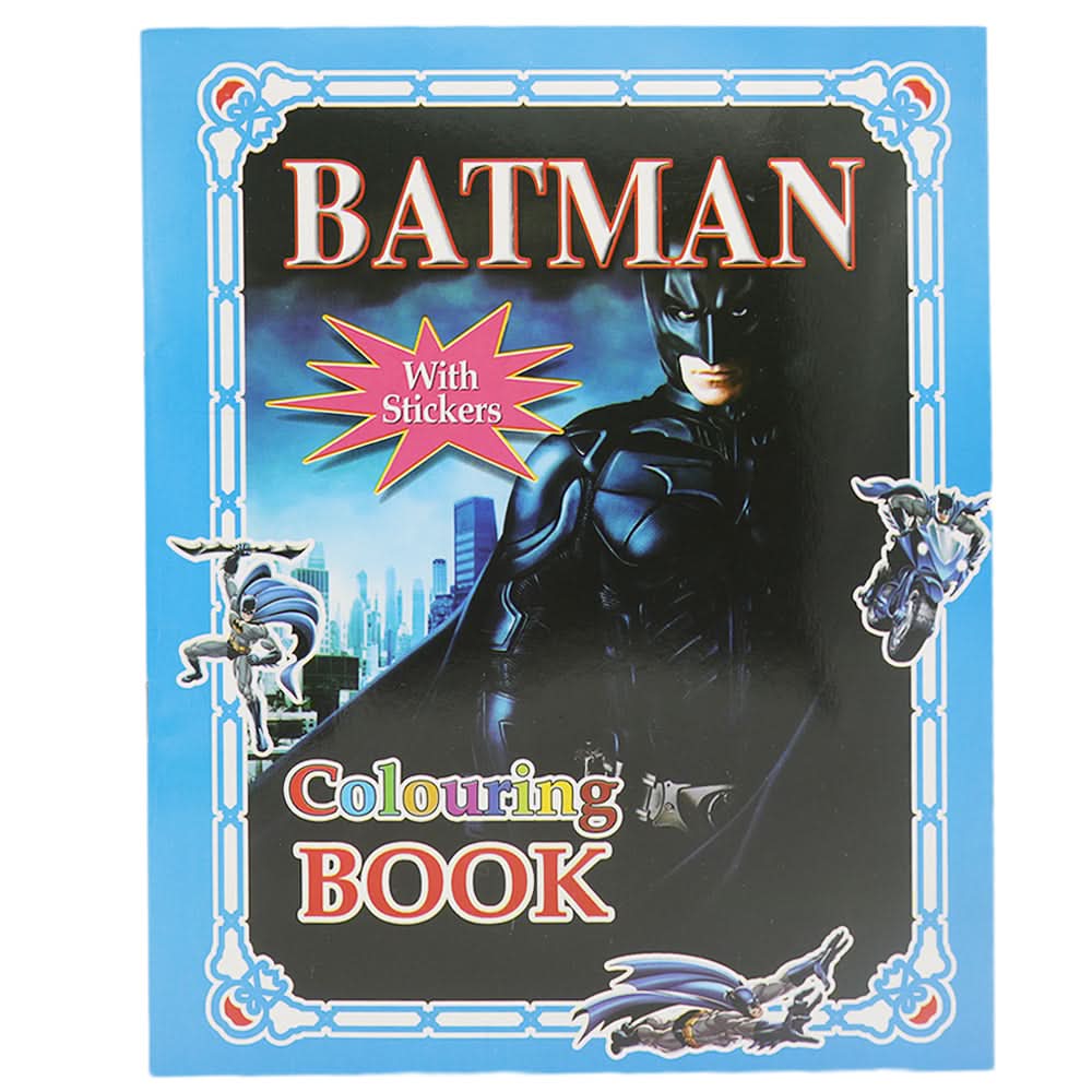 Batman Book, Kids, Kids Colouring Books, 3 to 6 Years, Chase Value