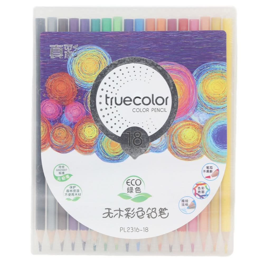 Truecolor Color Pencils 18 Colors, Kids, Pencil Boxes And Stationery Sets, Chase Value, Chase Value