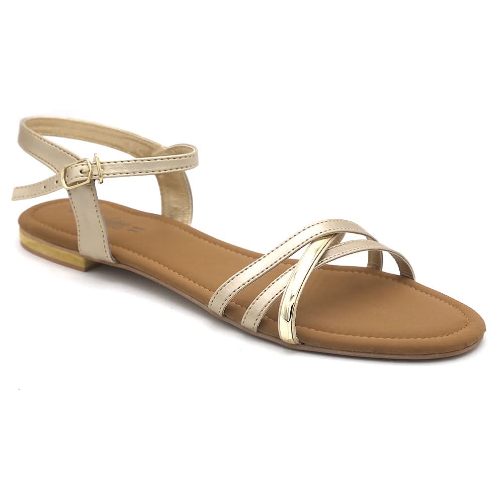 Women's Sandals F-907 - Golden, Women, Sandals, Chase Value, Chase Value