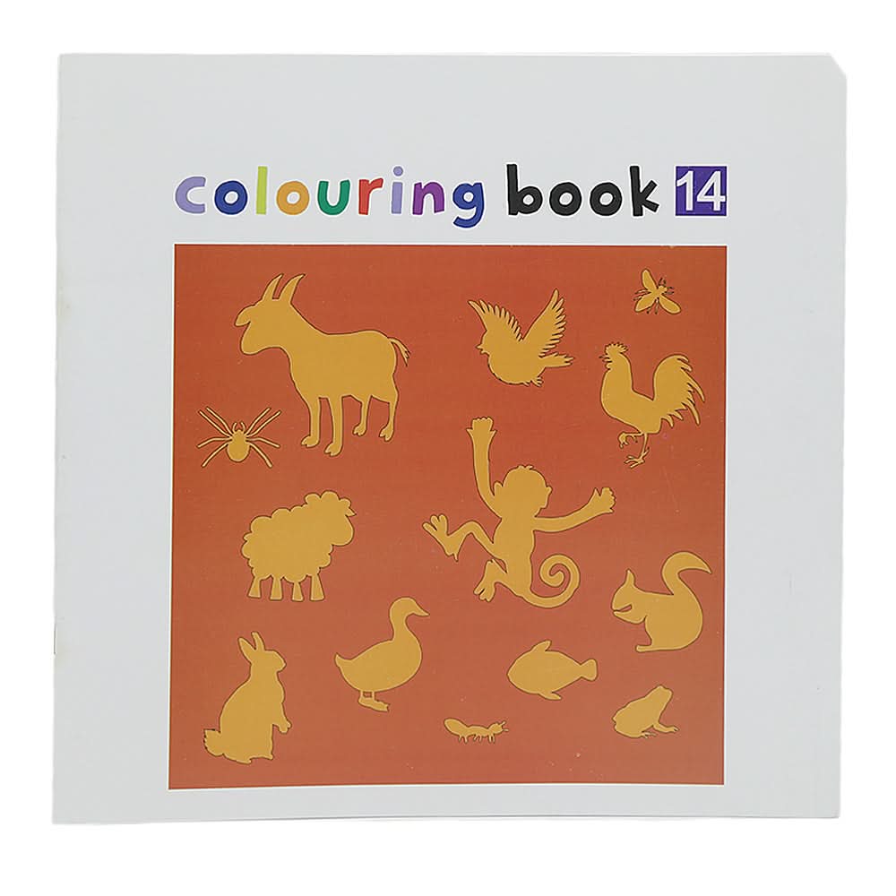 Colouring Colouring Book-14, Kids, Kids Colouring Books, 6 to 9 Years, Chase Value