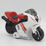 Die Cast Pull Back Metal Motorcycle - Red, Kids, Non-Remote Control, Chase Value, Chase Value
