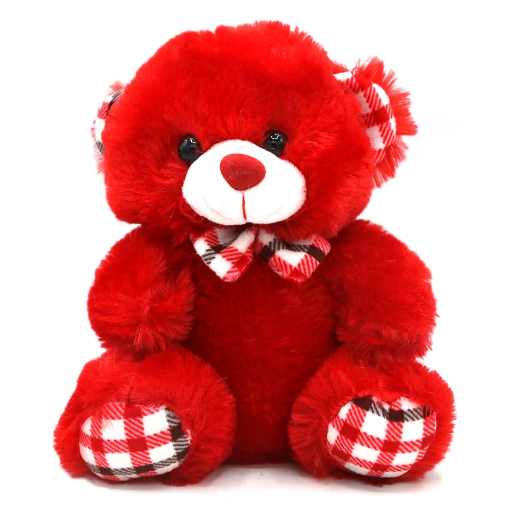 Stuff Toys Bear (Ay576-Ay585) - Red, Kids, Stuffed Toys, Chase Value, Chase Value