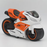 Die Cast Pull Back Metal Motorcycle - Orange, Kids, Non-Remote Control, Chase Value, Chase Value