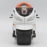Die Cast Pull Back Metal Motorcycle - Orange, Kids, Non-Remote Control, Chase Value, Chase Value