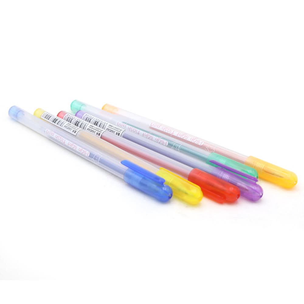 Glitter Pens 6 Colors, Kids, Pencil Boxes And Stationery Sets, Chase Value, Chase Value