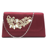 Women's Clutch K-2092 - Maroon, Women, Clutches, Chase Value, Chase Value