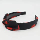 Girls Fancy Hair Band - Black-Red, Kids, Hair Accessories, Chase Value, Chase Value