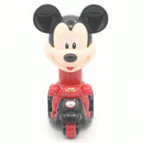 Micky Mouse Stunt Car - Red & Black, Kids, Non-Remote Control, Chase Value, Chase Value