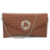 Women's Clutch K-2044 - Copper, Women, Clutches, Chase Value, Chase Value