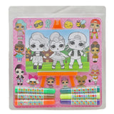 Gift Set Markers With Mini Canvas, Kids, Gift Set, Chase Value, Chase Value