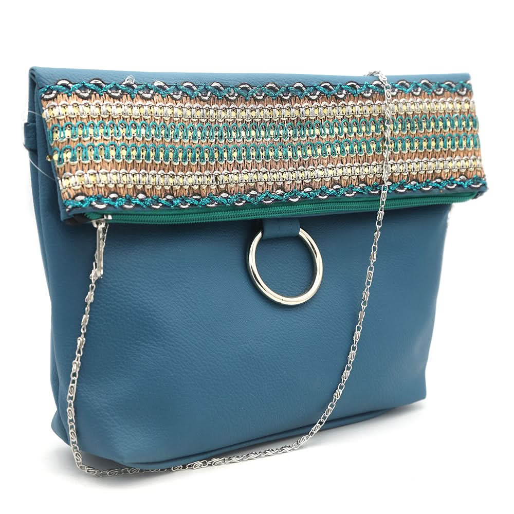 Women's Shoulder Bag - ZH-515 Steel Blue, Women, Bags, Chase Value, Chase Value